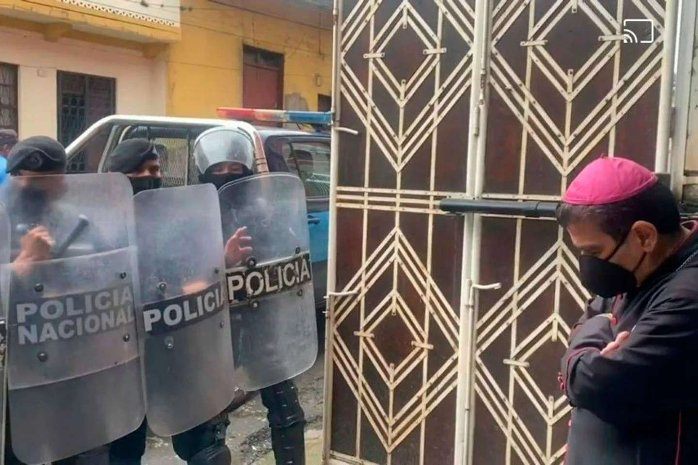Mons.Orlando_Nicaragua-Policia