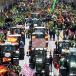 tractorada 11F en Madrid