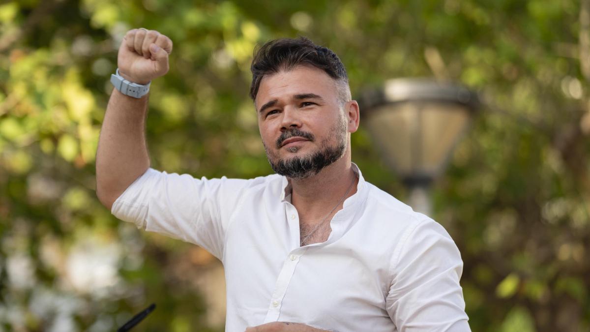 Rufian: La izquierda roba cuando quiere