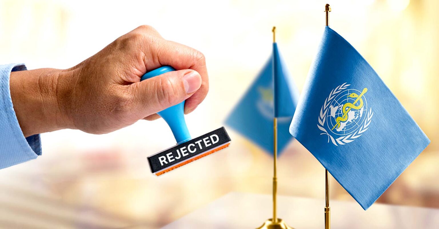 EE. UU. rechaza las enmiendas al RSI de la OMS