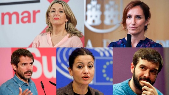 ministros comunistas de Sumar