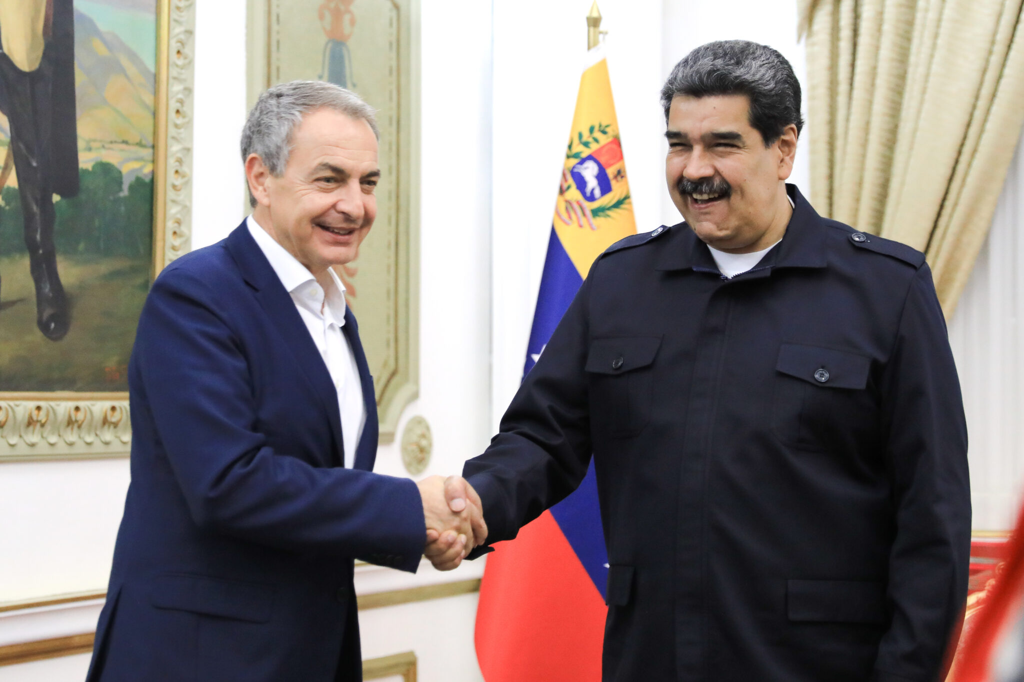 Zapatero dinero régimen de Maduro