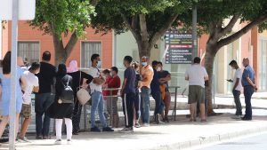 inmigración masiva y paro en España