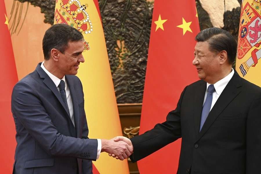 Déficit histórico con China en España