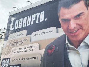 España corrupta de Sánchez