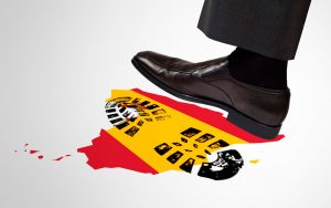 La España pisoteada