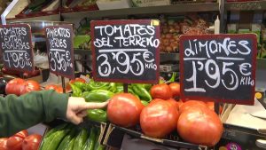 Precio de los alimentos