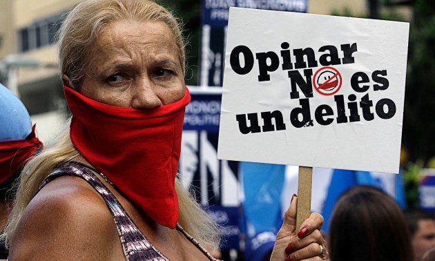 golpe UE libertad de expresión