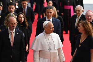 Visita del papa a España