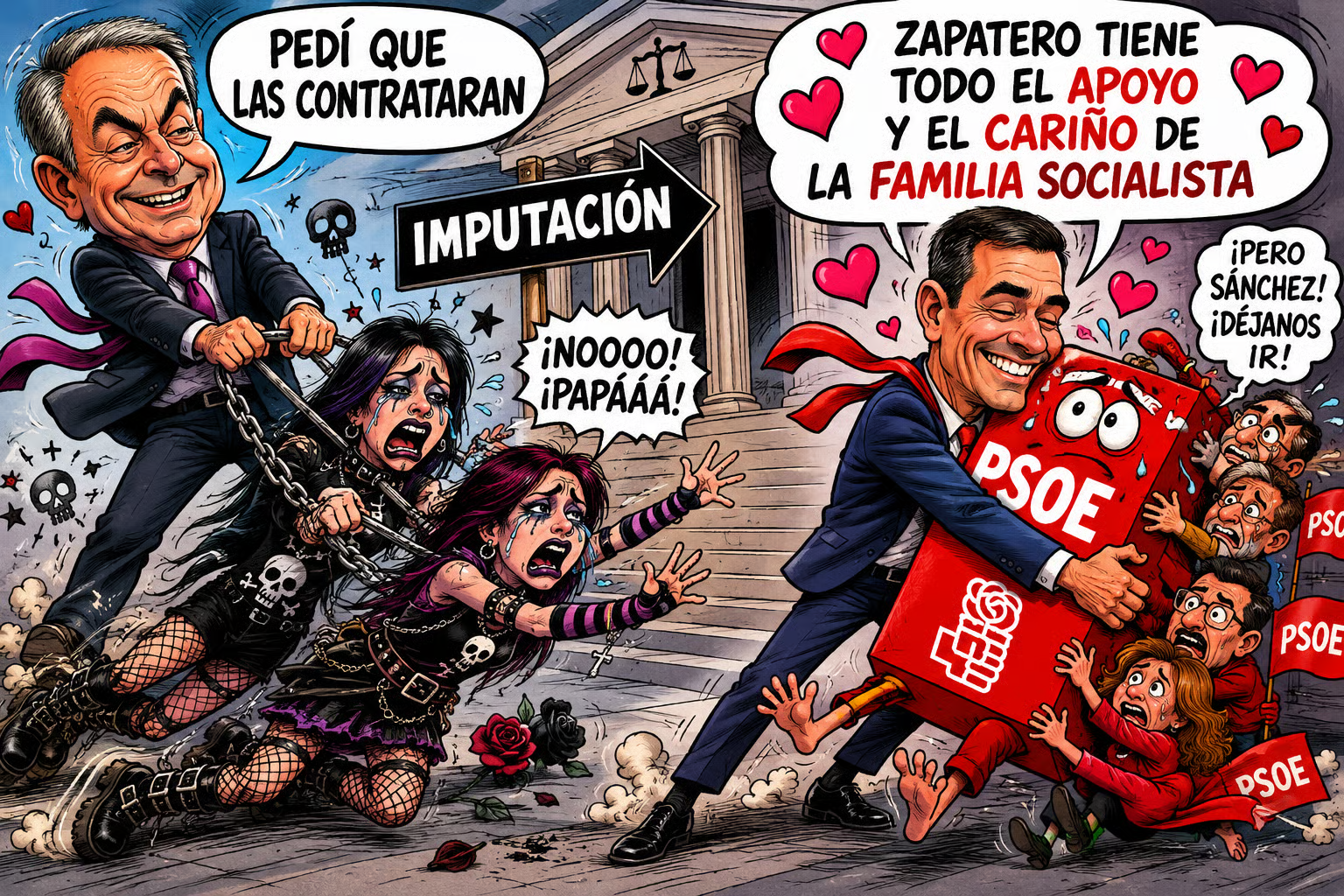 Zapatero organización criminal