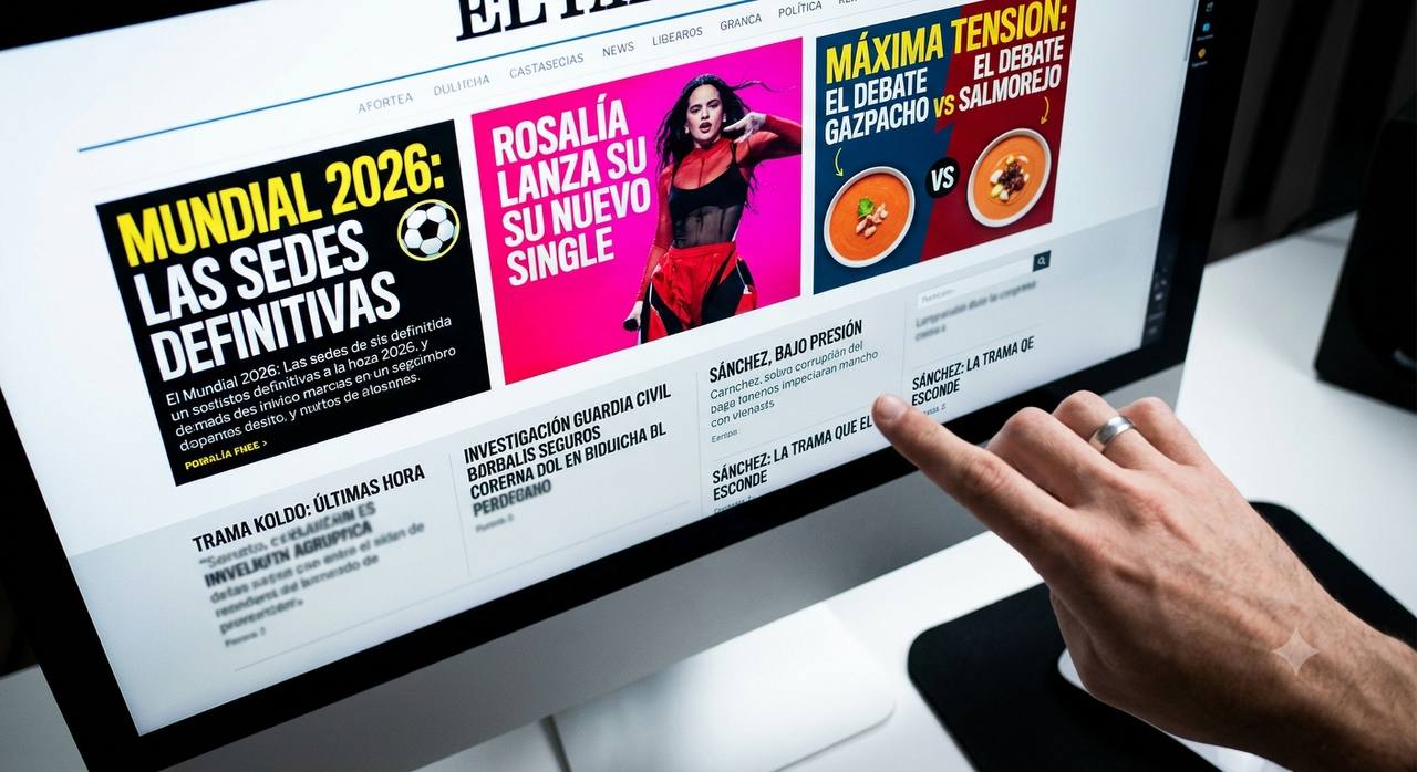 El País oculta los escándalos de Sánchez en portada