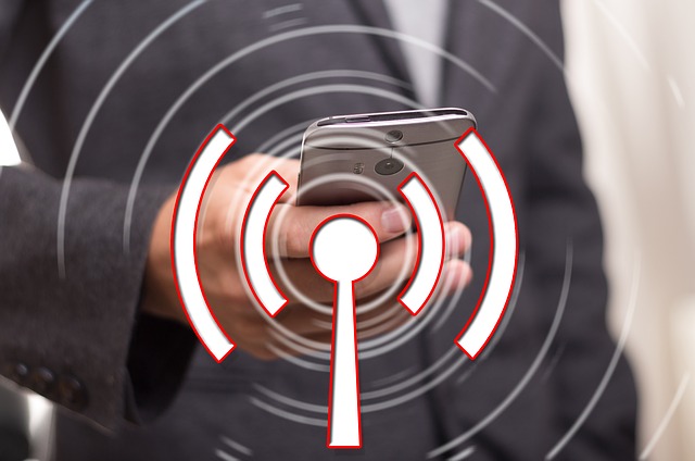 radiación inalámbrica