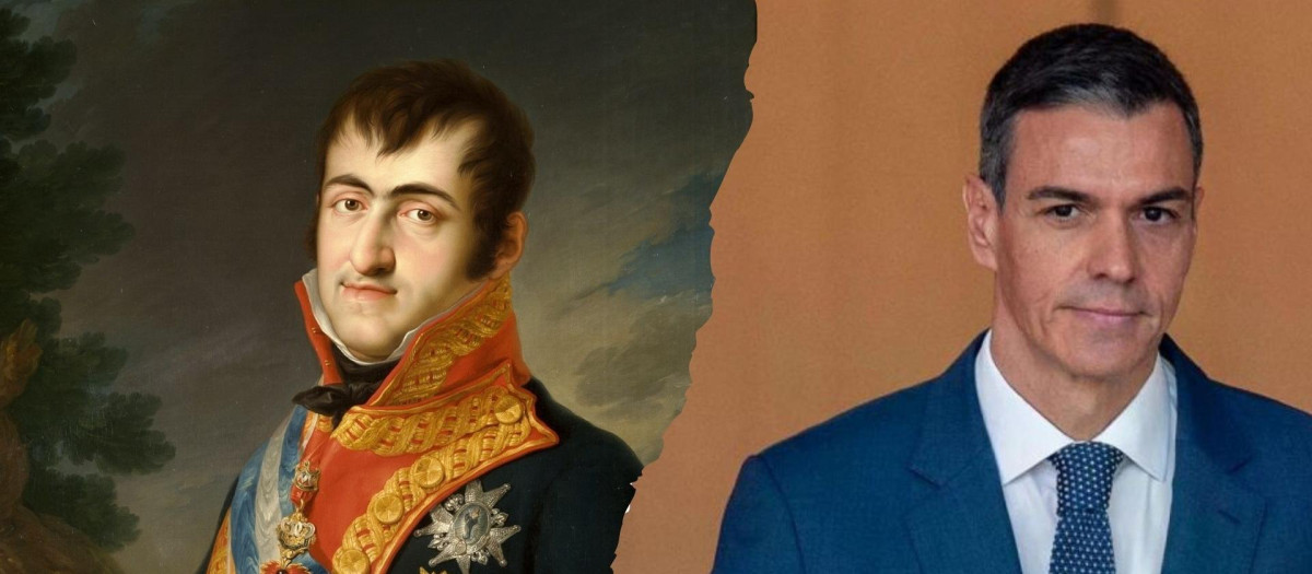 Traición Fernando VII y Sánchez