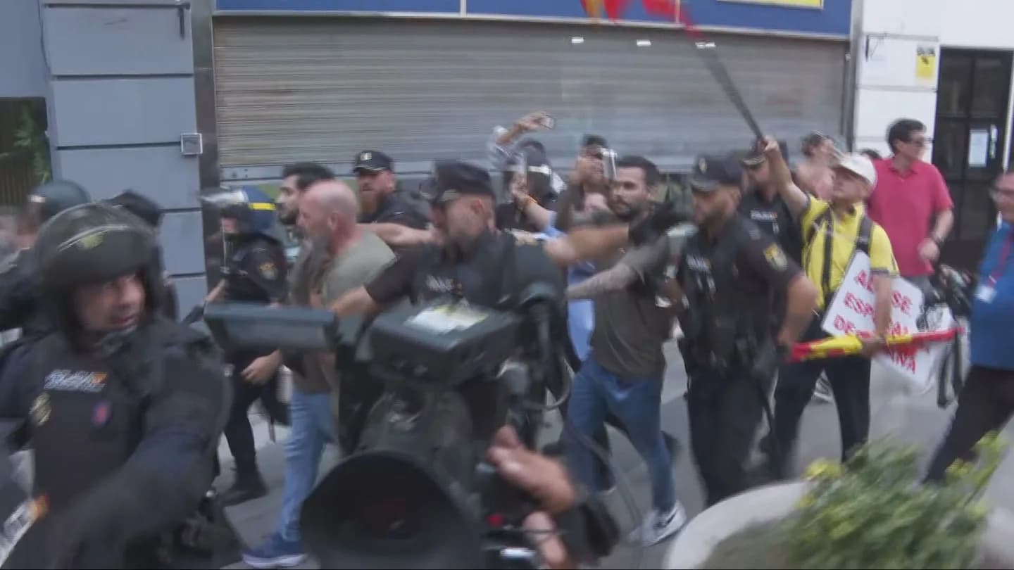 Desalojo de Alvise en Ceuta
