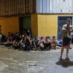 invasores marroquíes viviendo en el poligono de Ceuta