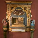 uno de los sagrarios profanados en la parroquia de Santa Margarita María de Alacoque