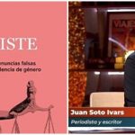 Escritor Juan Soto Ivars y su libro de denuncias falsas y la ley de violencia de género.