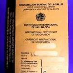 certificado de vacunación internacional